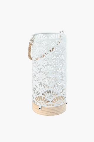 Fillmore Metal Floral Lamp, 11x25cm