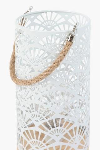 Fillmore Metal Floral Lamp, 11x25cm