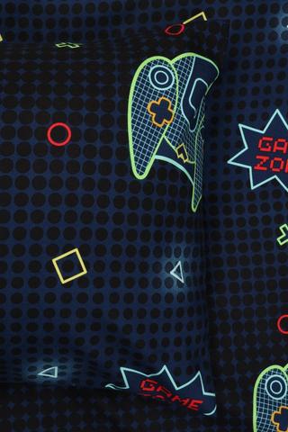 Winter Soft Touch Brushed Bright Gamer Pillowcase