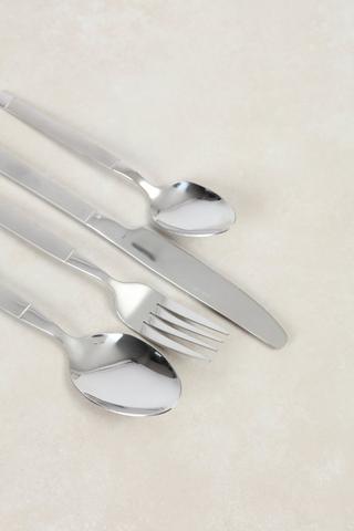 16 Piece 2 Tone Stainless Steel Cutlery Set