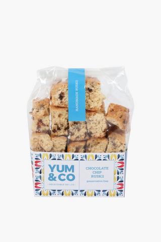 Yum And Co Choc Chip Rusks,400g
