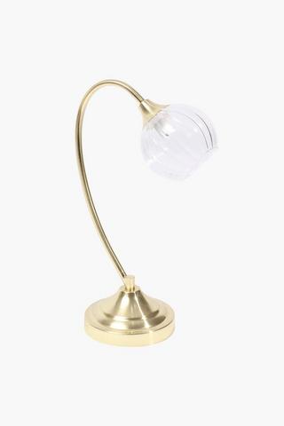 Naples Glass Desk Lamp, E14