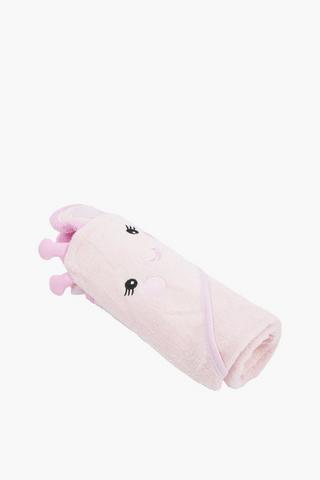 3d Emma Butterfly Hooded Towel