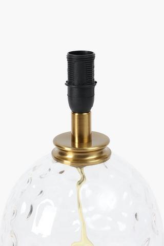 Dimple Glass Lamp Set, E14