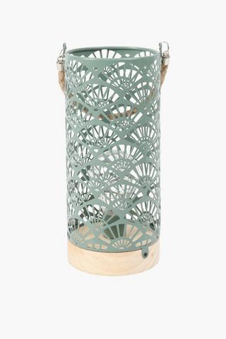 Fillmore Metal Floral Lamp, 11x25cm