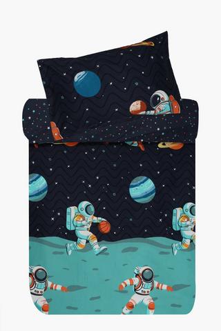 Soft Touch Elias Space Reversible Duvet Cover Set