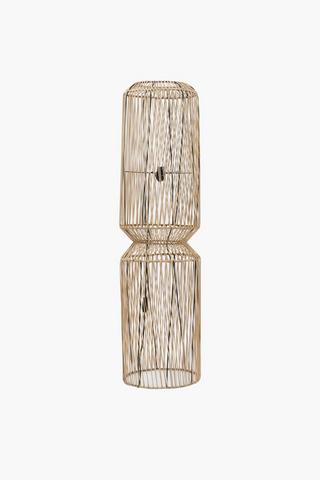 Namibia Woven Quad Standing Lamp Set, B22