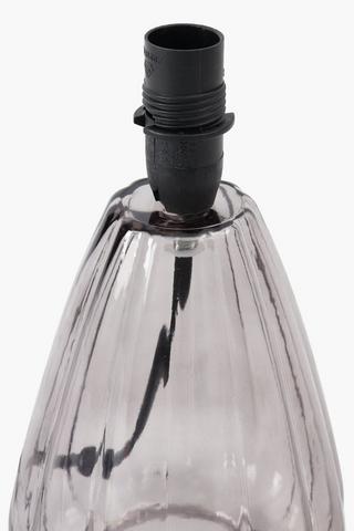 Ribbed Glass Lamp Set, E14
