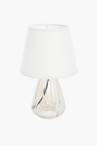 Amber Glass Lamp Set, E14