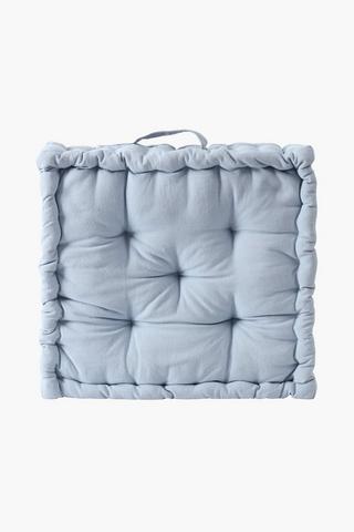 Plain Cotton Chairpad, 50x50x10cm