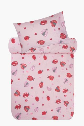Polycotton Sophie Lady Bug Duvet Cover Set