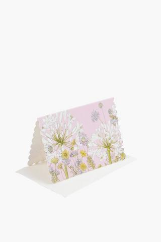 Colab Coralbloom Scalloped Mini Gift Card
