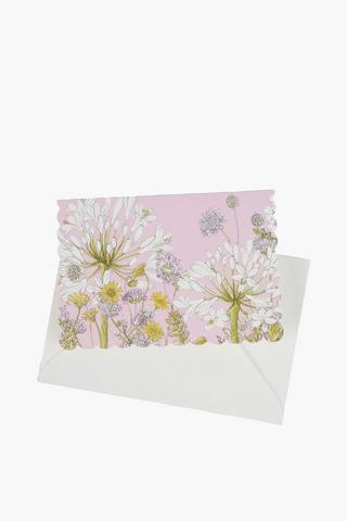 Colab Coralbloom Scalloped Mini Gift Card