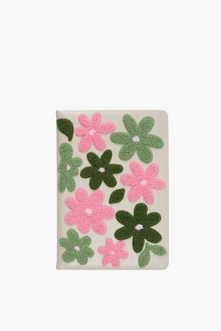 A5 Tufted Flower Notebook