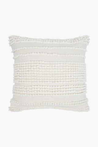 Textured Cedar Scatter Cushion, 50x50cm
