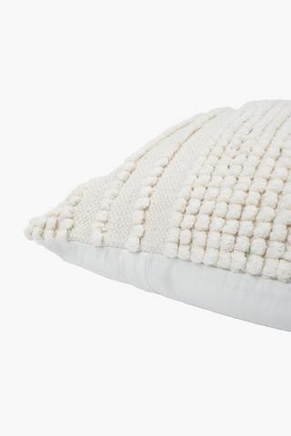 Textured Cedar Scatter Cushion, 50x50cm