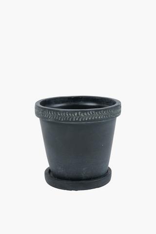 Mansa Ceramic Planter, 15x17cm