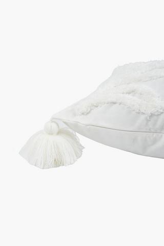 Tufted Floral Scatter Cushion, 30x50cm