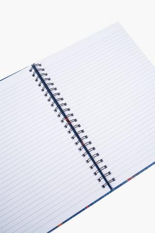 A4 Spiral Racecar Notebook