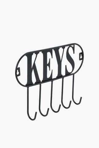 Metal 5 Wall Hook, 25x18cm