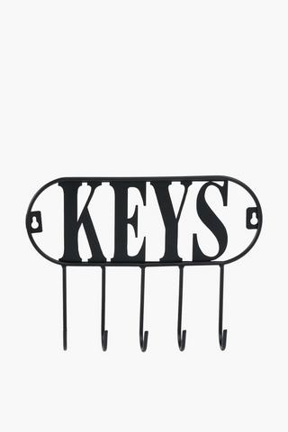 Metal 5 Wall Hook, 25x18cm