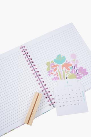 A4 Notebook With Calendar Set