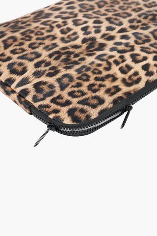 Pinted Pu Leopard Laptop Sleeve