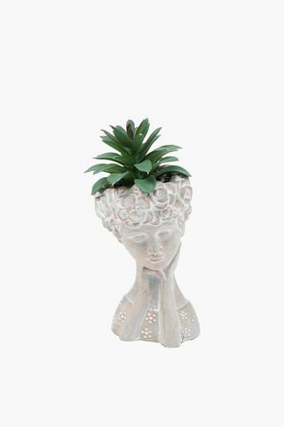 Agave In Goddess Pot, 8.5x20cm