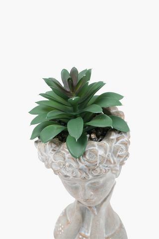 Agave In Goddess Pot, 8.5x20cm