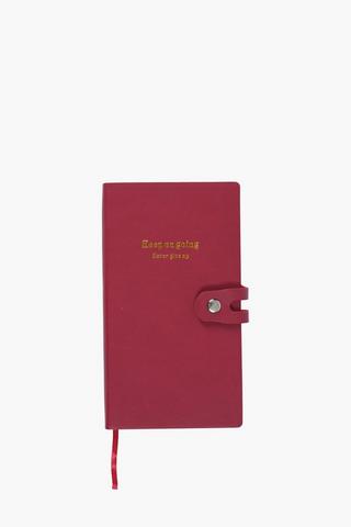 A6 Pu Notebook With Pen