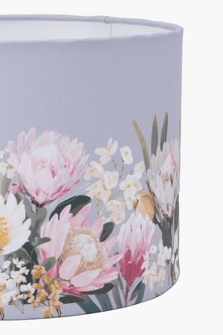 Printed Fuji Drum Lamp Shade, 31x20cm