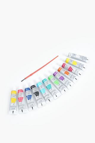 12 Piece Water Colour Paint Set