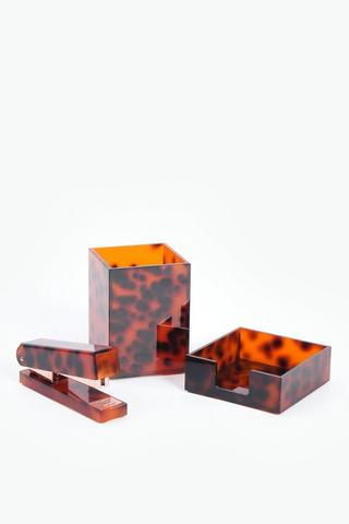 Tortoise Shell Pen Holder