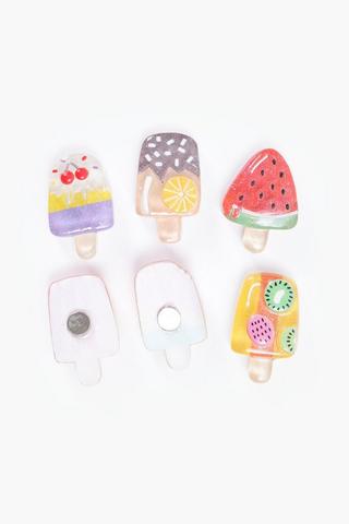 3 Pack Ice Cream Magnets