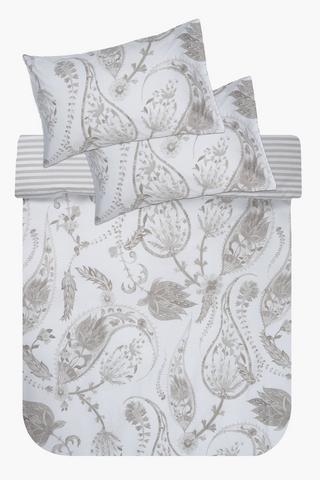 Premium Cotton Shiraz Reversible Duvet Cover Set