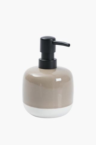 Ceramic Raw Edge Soap Dispenser