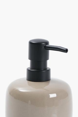 Ceramic Raw Edge Soap Dispenser