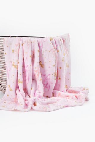 Barbie Ballerina Blanket, 125x150cm