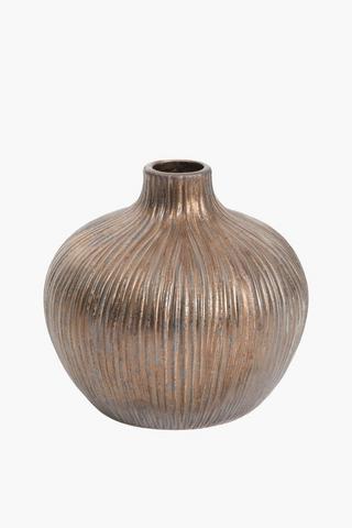 Ceramic Scratch Bud Vase,