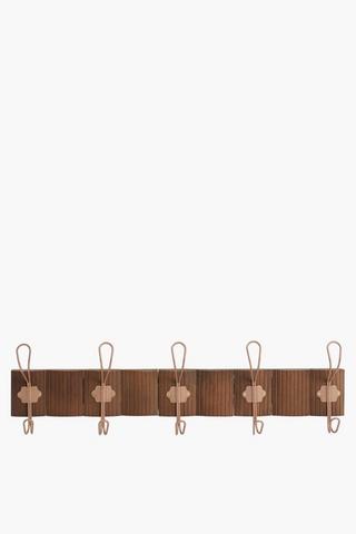 Slat 5 Wall Hook, 56x16cm