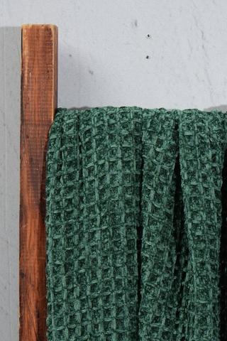 Chenille Waffle Throw, 180x200cm
