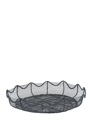 Ntombi Scallop Decor Tray, 60x10cm