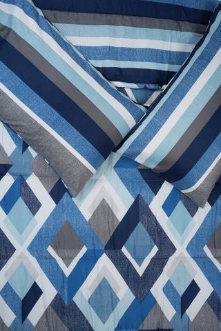 Soft Touch Lexa Geometric Reversible Comforter Set