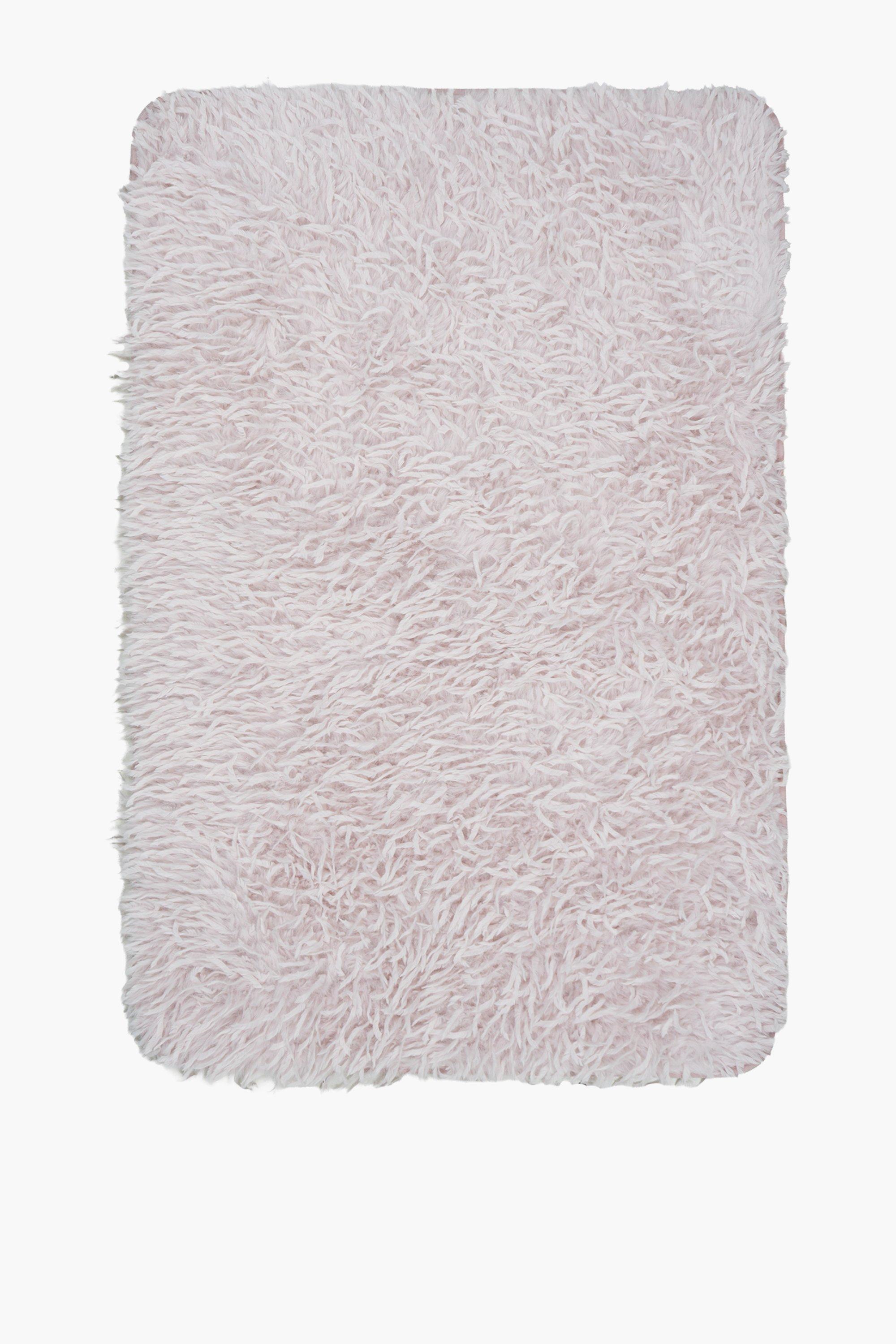 Faux Feather Rug, 70x110cm