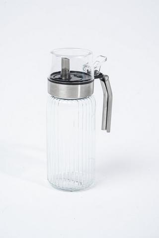 Glass Bottle Pourer With Lid