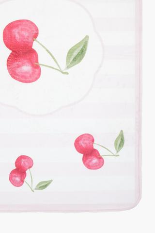 Cherry Block Rug, 70x110cm