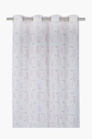 Eyelet Barbie Reversible Curtain, 140x225cm