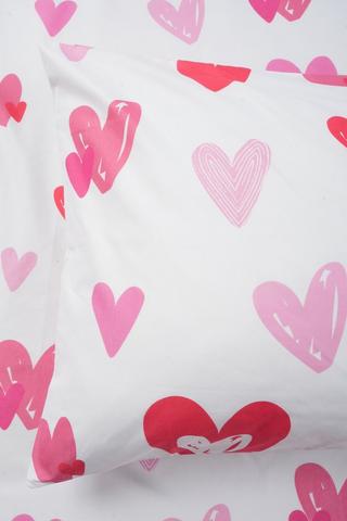 Candy Cherry Reversible Pillow Case