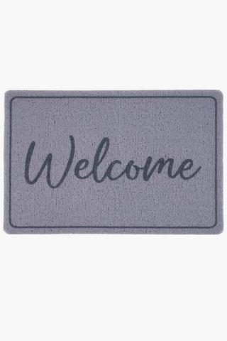 Pvc Coil Welcome Doormat, 40x60cm
