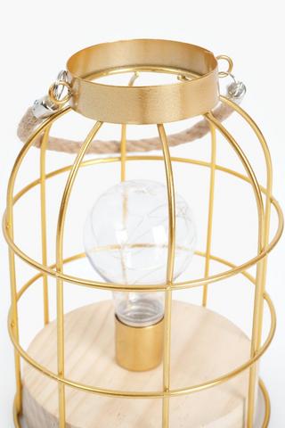 Winslow Metal Lamp, 15x21cm